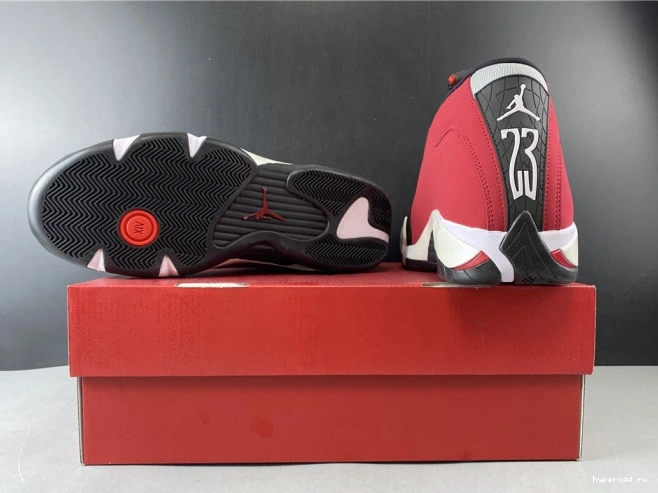 RED JORDAN GYM AIR TORO 487471-006 RETRO 14 0809